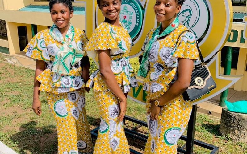 some of our Cape Coast OLA College students